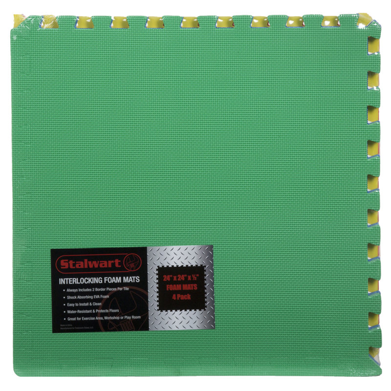 Stalwart Multicolor Eva Foam Floor Mats Wayfair Multicolor Eva Foam Floor Mats