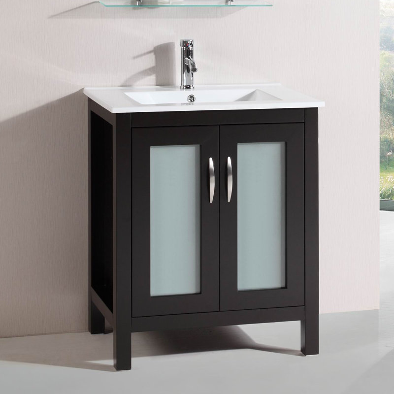 Belvederebath Modern Freestanding 28 Single Bathroom Vanity Set Modern Freestanding 28 Single Bathroom Vanity Set