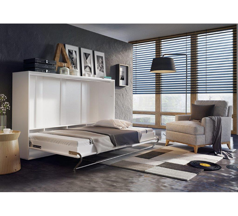 Brayden Studio Van Wyck Murphy Bed With Mattress Reviews Wayfair