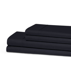 Patric Solid 300 Thread Count 100% Cotton Sheet Set