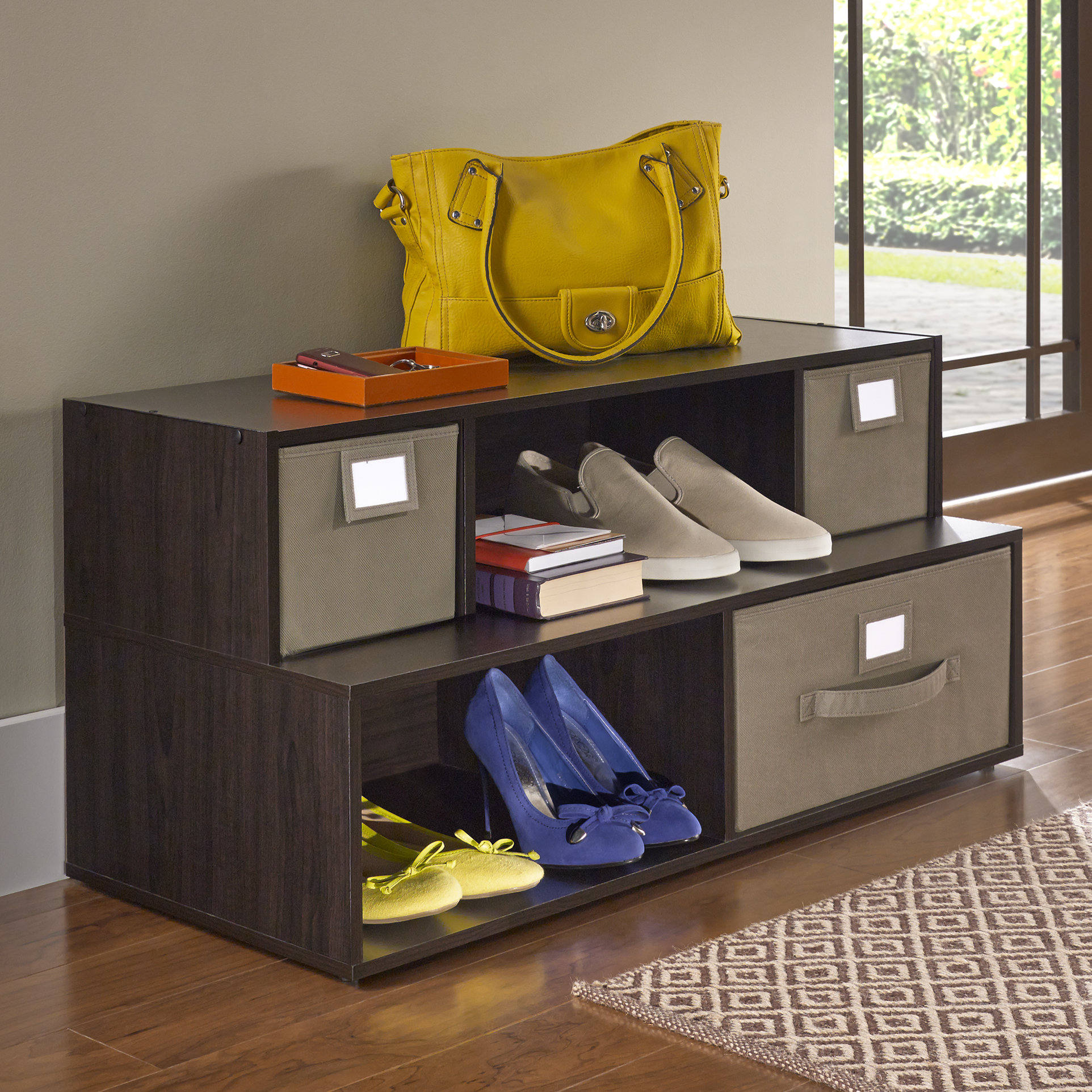 Closetmaid 10 Pair Stackable Shoe Rack Reviews Wayfair