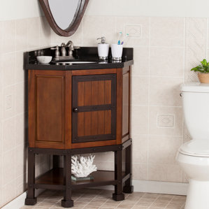 Corner Bathroom Vanities You\'ll Love | Wayfair Corner Bathroom Vanities You\'ll Love | Wayfair