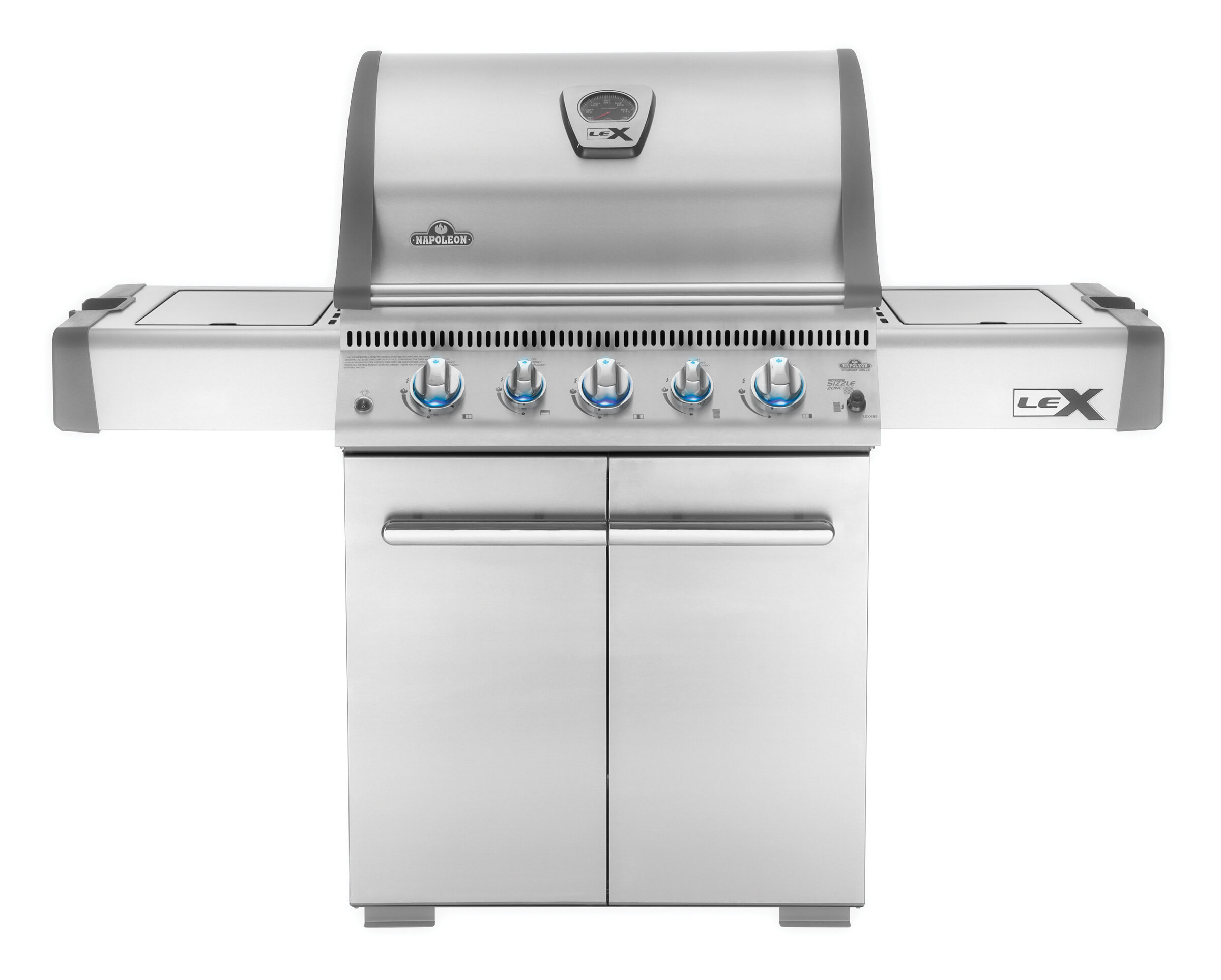 Napoleon Lex Cart 6 Burner Propane Gas Grill With Cabinet Wayfair