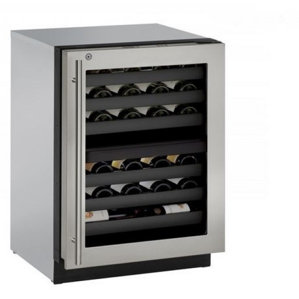 42 Bottle 3000 Series Dual Zone Built-in Wine Cellar by U-Line