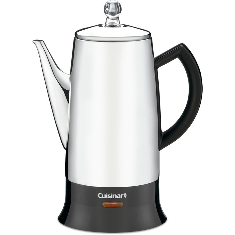 Cuisinart 12 Cup Stovetop Percolator Reviews Wayfair 12 Cup Stovetop Percolator