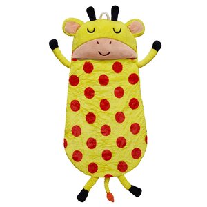 Pajama Party Time Giraffe Sleeping Bag