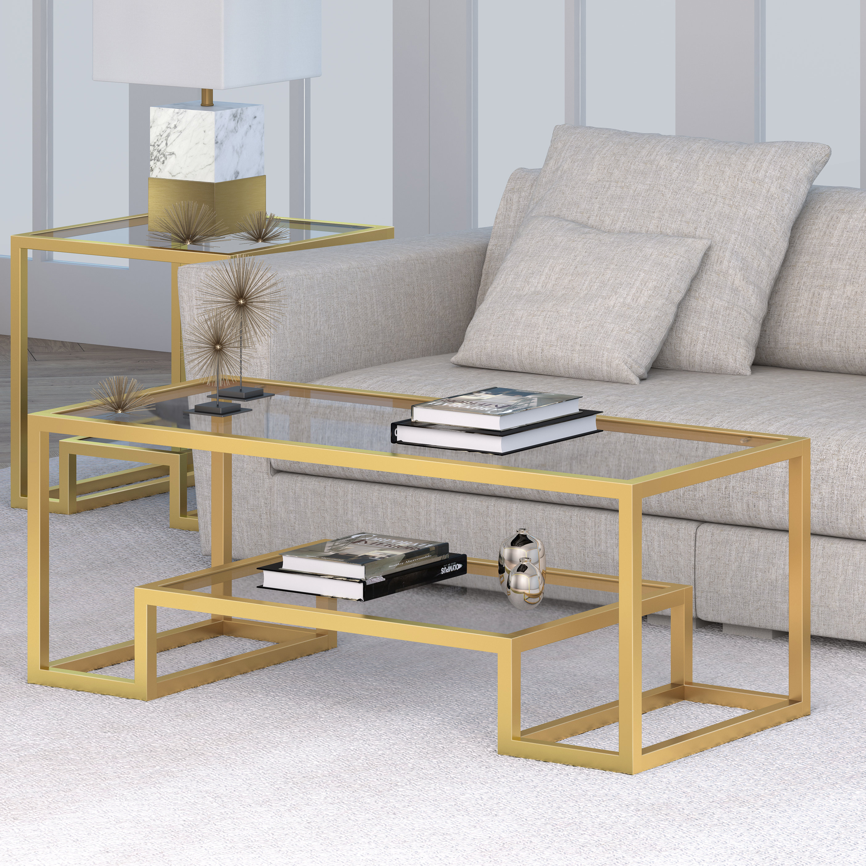 Wayfair Mercer41 Imel Coffee Table With Tray Top