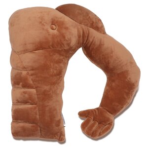 Boyfriend Muscle Man Arm Plush Throw Pillow