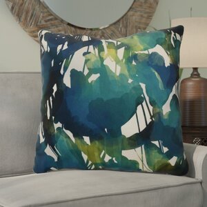 Kam Abstract Floral Euro Pillow