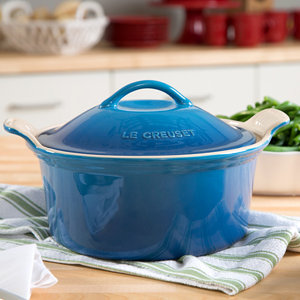 Stoneware Covered Casserole