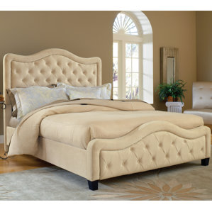 Lindsey California king Upholstered Storage Panel Bed by Willa Arlo Interiors