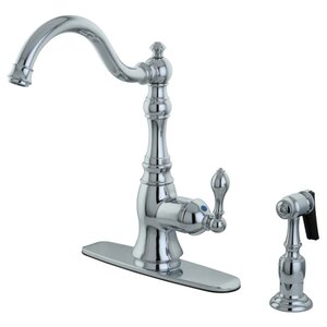 American Classic Single Handle Kitchen Faucet with Side Spray