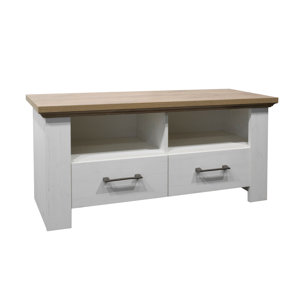 Garderobenbank Country mit Stauraum aus Holz von..