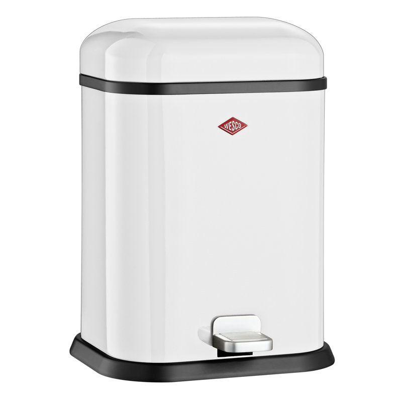 Singleboy 3 4 Gallon Step On Bathroom Trash Can Reviews Allmodern Singleboy 3 4 Gallon Step On Bathroom Trash Can