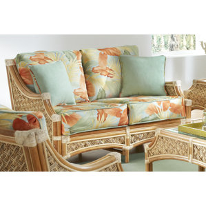 Mauna Loa'' Loveseat by Spice Islands Wicker