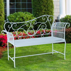 Gartenbank aus Metall von Bel Étage
