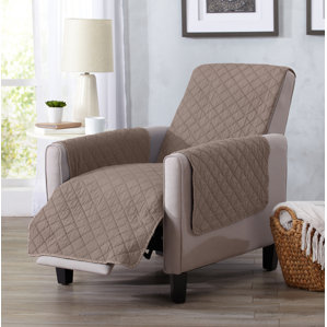 Great Bay Home Box Cushion Recliner Slipcover by Home Fashion Designs