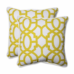 Nunu Geo Indoor/Outdoor Throw Pillow (Set of 2)