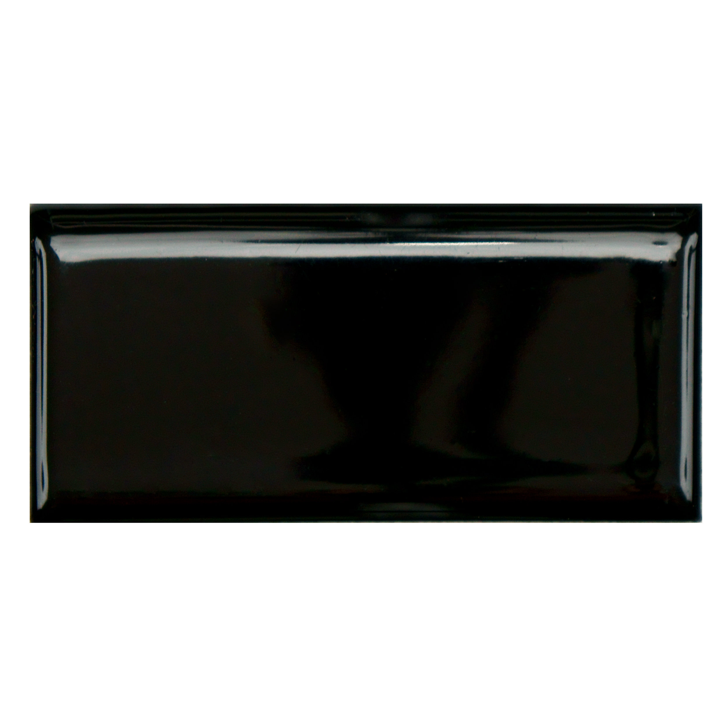 Elitetile Retro 3 75 X 1 Porcelain Bullnose Tile Trim In Elitetile Retro 3 75 X 1 Porcelain Bullnose Tile Trim In Glossy Black Reviews Wayfair