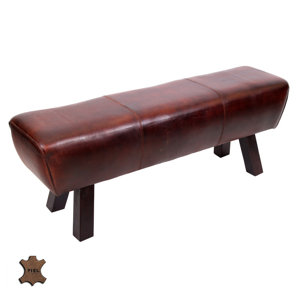 Schlafzimmerbank aus Leder von All Home