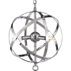 Seaberg 3-Light Globe Pendant