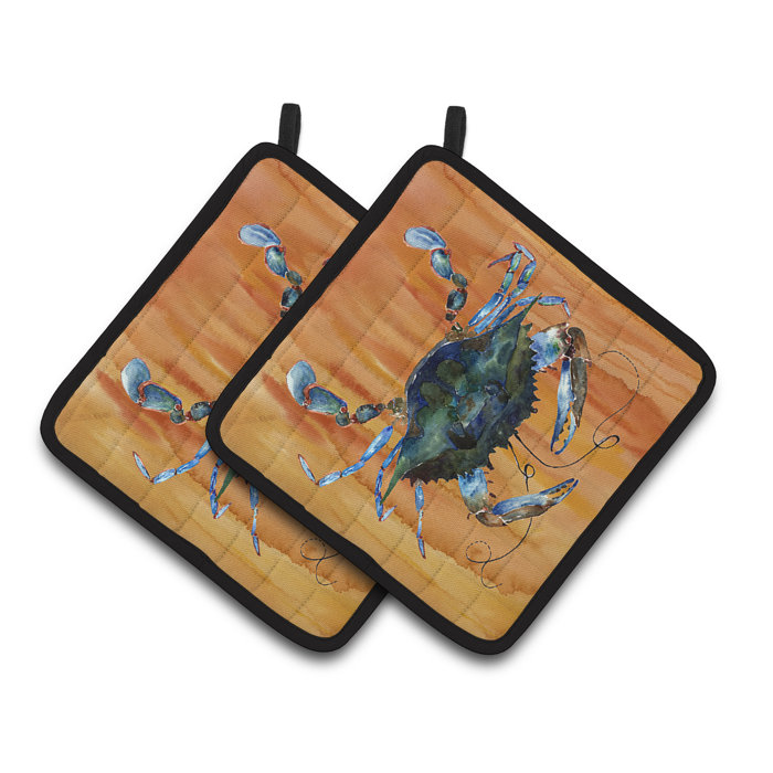 Blue Crab Potholder Blue Crab Potholder