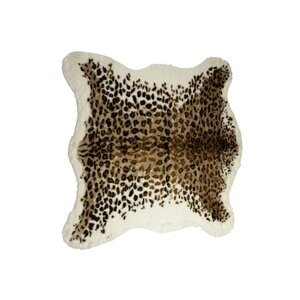 El Paso Leopard Cowhide Area Rug