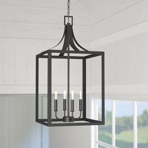 Sherri-Ann 60W 4-Light Foyer Pendant