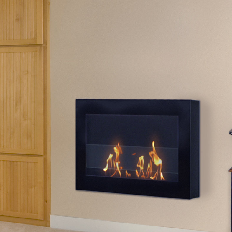 Soho Wall Mounted Bio Ethanol Fireplace Allmodern Soho Wall Mounted Bio Ethanol Fireplace
