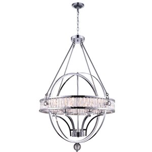 Arkansas 6-Light Crystal Chandelier