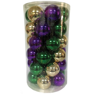 36 Piece Ball Ornament Set (Set of 36)