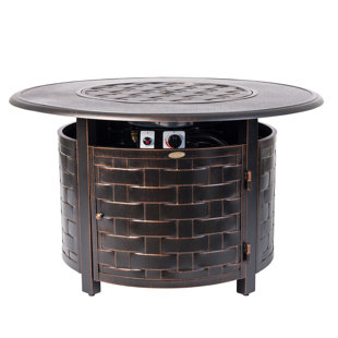 Armstrong Aluminum Propane Fire Pit Table