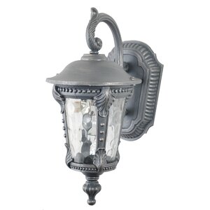 Kiss Series 1-Light Outdoor Wall Lantern