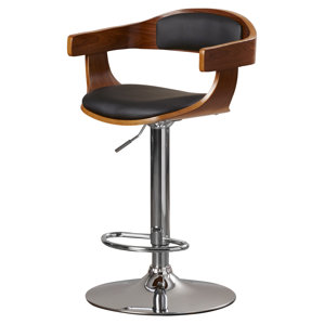 Elida Adjustable Height Swivel Bar Stool by Lati..