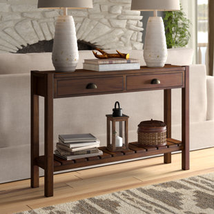 Narrow Hall Table With Drawers Wayfair
