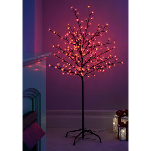 Cherry Blossom Tree Light Wayfair Co Uk Pre Lit Led Illuminated Cherry Blossom Tree 200 Light Lamp
