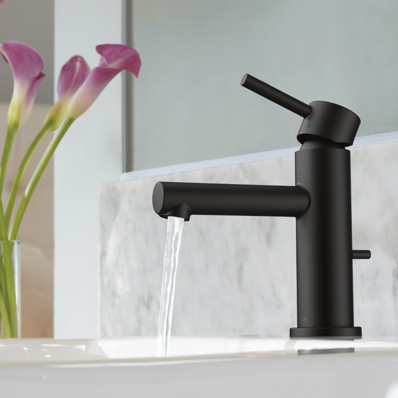 Moen Align Single Hole Bathroom Faucet With Drain Assembly