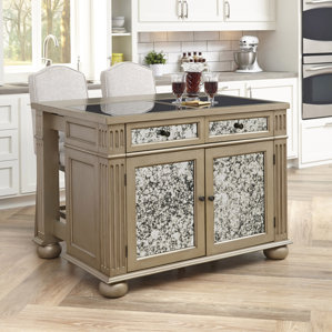 granite kitchen islands & carts you'll love | wayfair granite kitchen islands & carts you'll love | wayfair