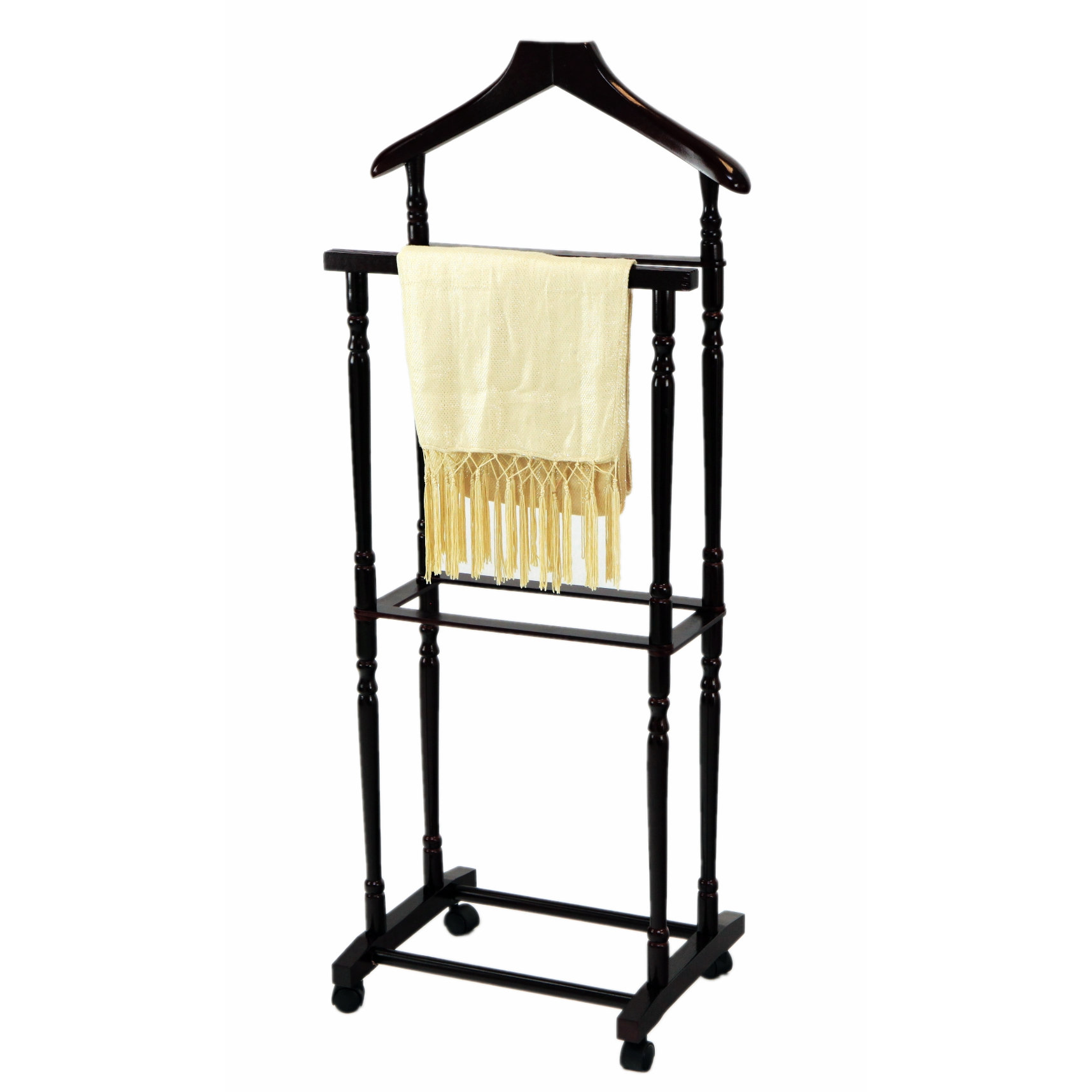 Mega Home Men Suit Valet Stand with Suit Hanger & Reviews Wayfair