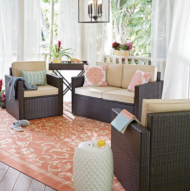 Wade Logan Moyer Indoor/Outdoor Throw Pillow & Reviews Wayfair