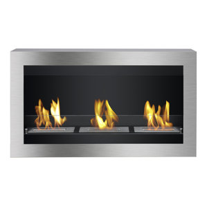 Magnum Wall Mount Ethanol Fireplace by..
