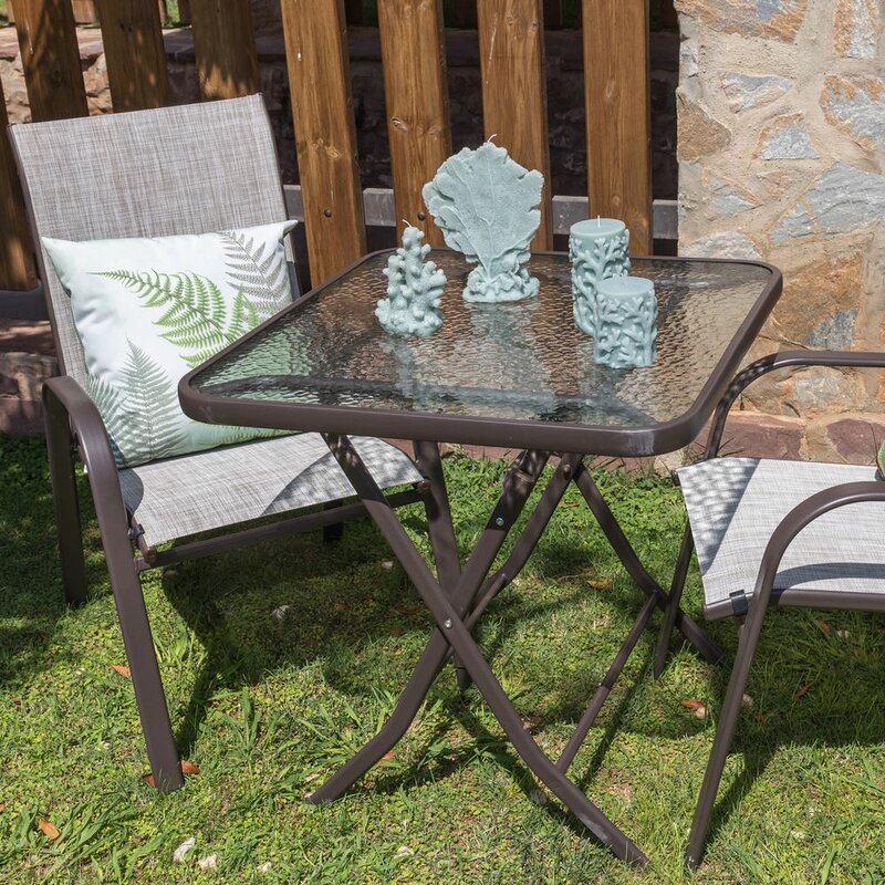 Sol 72 Outdoor Marsh Folding Metal Dining Table | Wayfair ...