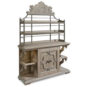 Carolin Lighted Console China Cabinet ..