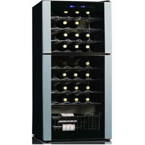 45 Bottle Dual Zone Freestanding Wine ..