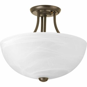 Maccharles 2-Light Semi-Flush Mount