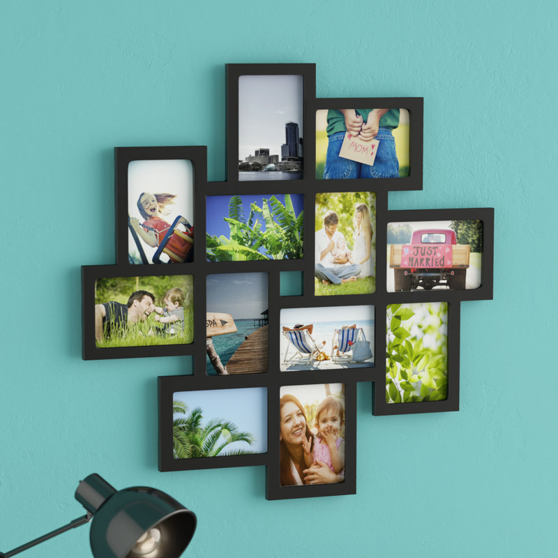 Laude Run Nordman 12 Opening Decorative Wood Photo Collage Wall Laude Run Nordman 12 Opening Decorative Wood Photo Collage Wall Hanging Picture Frame Reviews Wayfair