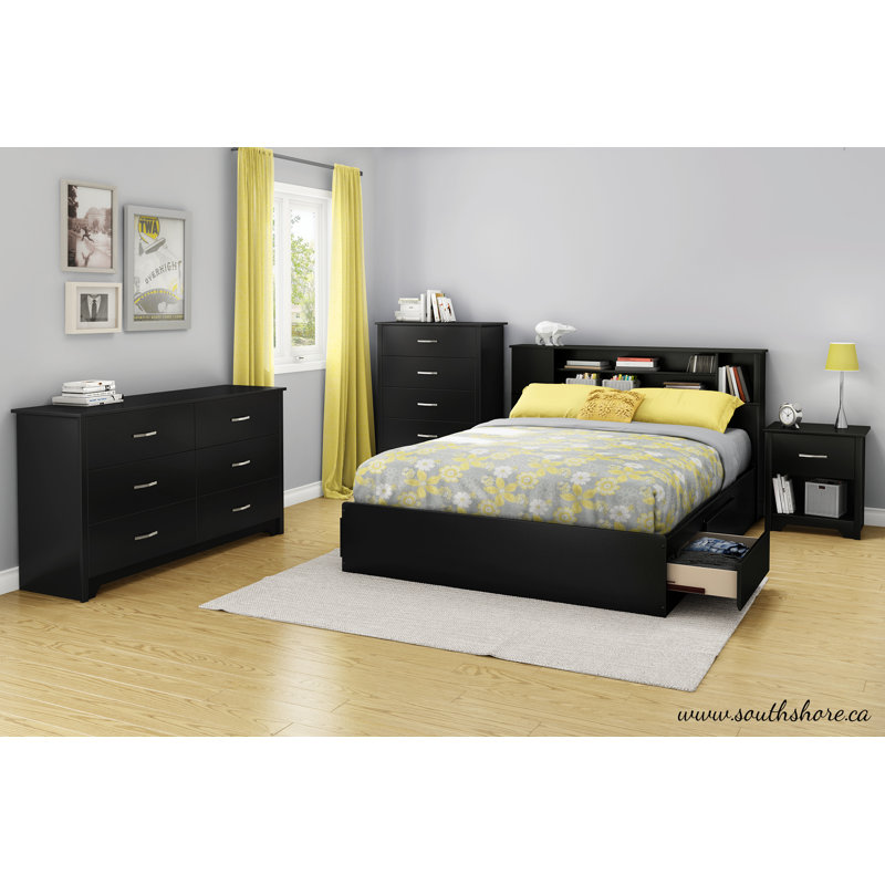South Shore Fusion Bookcase Headboard & Reviews Wayfair