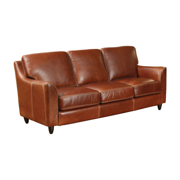 Omnia Leather Great Texas Sofa Reviews Wayfair