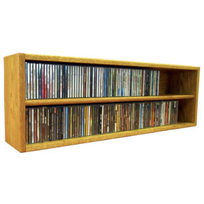 Multimedia Storage Rack by Wood Shed