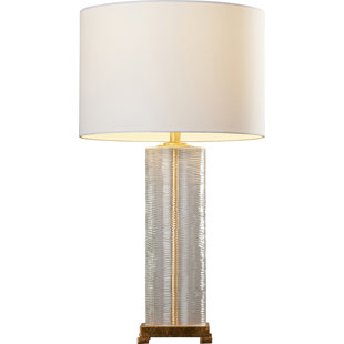 Modern Contemporary Rose Gold Table Lamp Allmodern Roque 28 Table Lamp